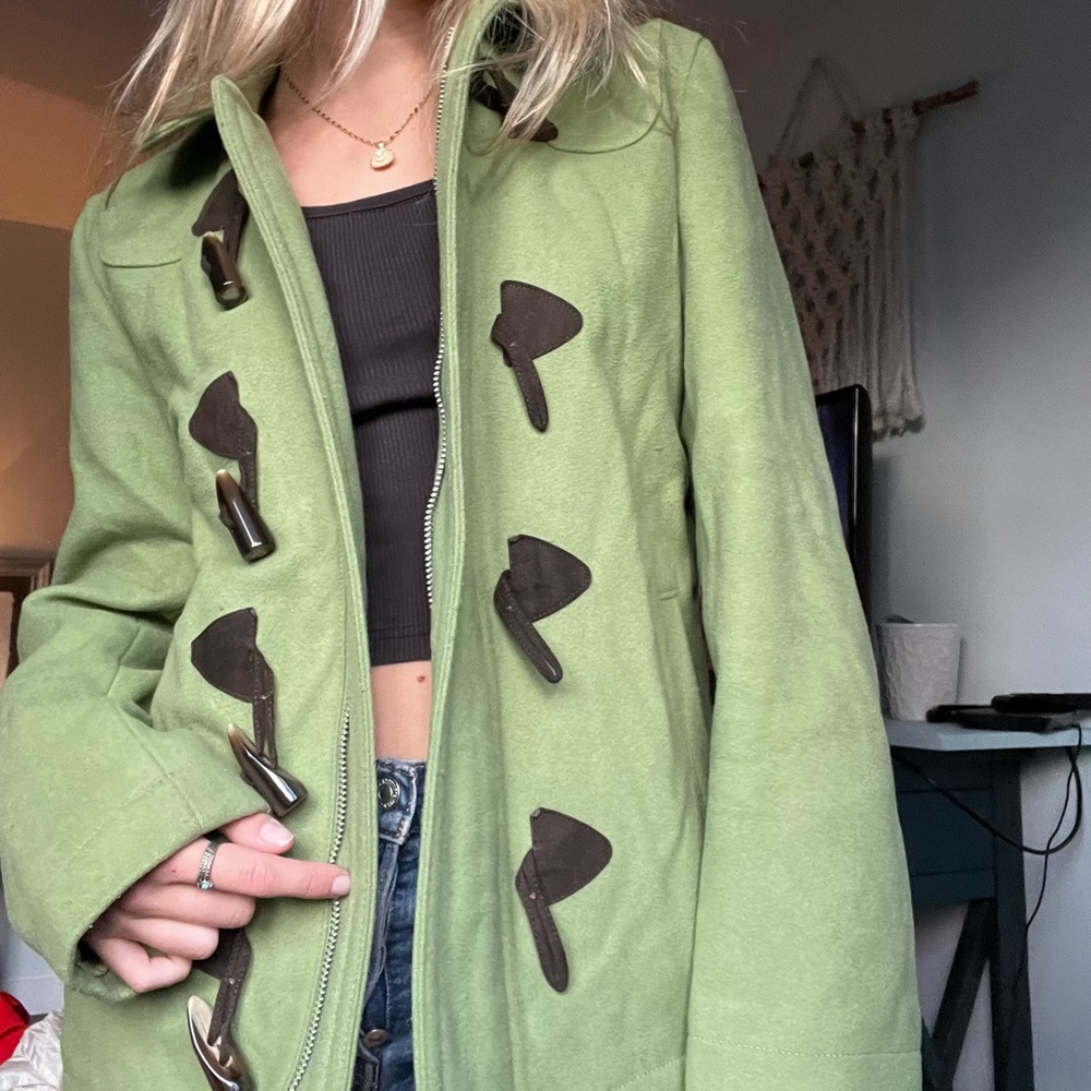 Wool jacket.the lining is acetate